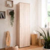 Armoire 1 Porte 6 Niveaux Naturel -MaisonChic Magasin armoire 1 porte 6 niveaux andy naturel