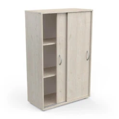 Demeyere Armoire 2 Portes Coulissantes Coloris Naturel Nexty -MaisonChic Magasin armoire 2 portes coulissantes coloris naturel nexty 2