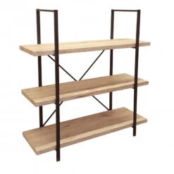 Bibliothèque 3 étagères Chicago -MaisonChic Magasin bibliotheque 3 etageres chicago 2