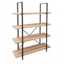 Bibliothèque 4 étagères Chicago 7 Bibliothèque 4 étagères Chicago -MaisonChic Magasin bibliotheque 4 etageres chicago 2