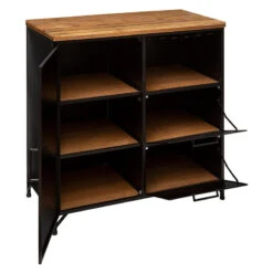 Buffet 1 Porte 3 Niches Cierna Atmosphera -MaisonChic Magasin buffet 1 porte 3 niches cierna atmosphera 2