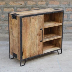 Buffet 1 Porte 3 Niches Manguier -MaisonChic Magasin buffet 1 porte 4 niches manguier 2