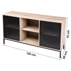 Buffet 2 Portes 2 Niches Soho -MaisonChic Magasin buffet 2 portes niches soho 2