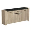Demeyere Buffet 3 Portes 1 Tiroir Sheffield -MaisonChic Magasin buffet 3 portes 1 tiroir sheffield