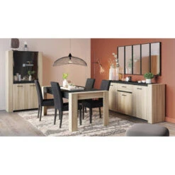 Demeyere Buffet 3 Portes 1 Tiroir Sheffield -MaisonChic Magasin buffet 3 portes 1 tiroir sheffield 2