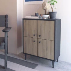 Demeyere Buffet 4 Portes Industriel Arty -MaisonChic Magasin buffet 4 portes industriel arty 1 1