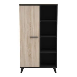 Demeyere Buffet Haut Bruce 1porte 4 Niches -MaisonChic Magasin buffet haut bruce 1porte 5 niches 2