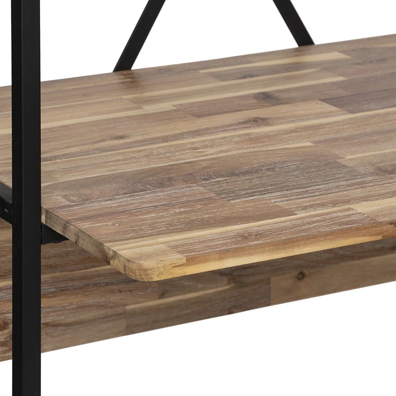 Devant 9 Devant -MaisonChic Magasin bureau 2 etageres edena bois et metal atmosphera 1