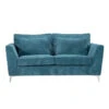 Canapé 2 Places Isla Velours Côtelé Bleu 2 Canapé 2 Places Isla Velours Côtelé Bleu -MaisonChic Magasin canape 2 places isla bleu