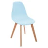 Chaise Enfant Pieds Bois Atmosphera Bleu -MaisonChic Magasin chaise enfant pieds bois atmosphera bleu