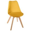 Chaise Salle Manger Baya Jaune Atmosphera -MaisonChic Magasin chaise salle manger baya jaune atmosphera