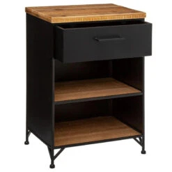 Chevet 1 Tiroir 2 Niches Cierna Atmosphera -MaisonChic Magasin chevet 1 tiroir 2 niches cierna atmosphera 2