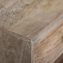 Chevet 3 Tiroirs Unis Koval Atmosphera -MaisonChic Magasin chevet 3 tiroirs unis atmosphera 1 2