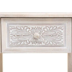 Chevet Bois 1 Tiroir Hina Atmosphera -MaisonChic Magasin chevet bois 1 tiroir hina atmosphera 2