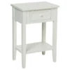Chevet Charme Blanc Atmosphera -MaisonChic Magasin chevet charme blanc