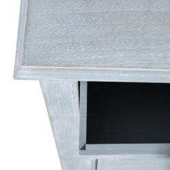 ATMOSPHERA Chiffonnier 4 Tiroirs TASHA Gris -MaisonChic Magasin chiffonnier 4 tiroirs tasha gris 2