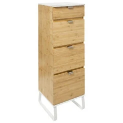 Chiffonnier En Bambou Avec Miroir Levia 5five -MaisonChic Magasin chiffonnier en bambou levia 5five 1