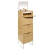Chiffonnier En Bambou Avec Miroir Levia 5five -MaisonChic Magasin chiffonnier en bambou levia 5five