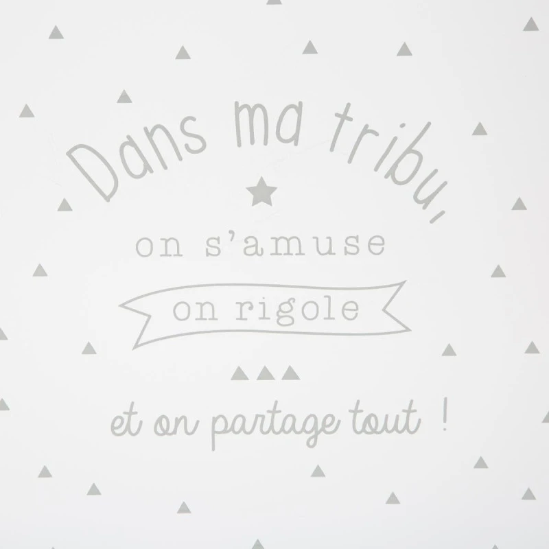 Coffre à Jouets Ma Tribu Gris Atmosphera 5 Coffre à Jouets Ma Tribu Gris Atmosphera – Image 3