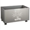 Coffre à Roulettes Pour Enfant Coloris Gris Atmosphera 2 Coffre à Roulettes Pour Enfant Coloris Gris Atmosphera -MaisonChic Magasin coffre a roulettes pour enfant coloris gris