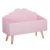 Coffre De Rangement Nuage Rose Atmosphera -MaisonChic Magasin coffre de rangement nuage rose atmosphera