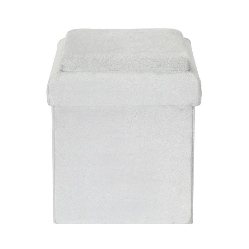 Coffre Pouf Pliable Gris Compatible Briques 10 Coffre Pouf Pliable Gris Compatible Briques – Image 8