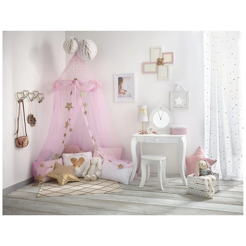 Coiffeuse Avec Tabouret Enfant Blanc Atmosphera 7 Coiffeuse Avec Tabouret Enfant Blanc Atmosphera â Image 5