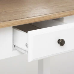 Coiffeuse Blanche 3 Tiroirs Solen Atmosphera -MaisonChic Magasin coiffeuse blanche 3 tiroirs solen atmosphera 5