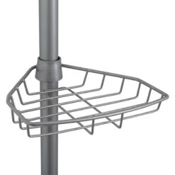 Colonne Télescopique 4 Paniers Gris -MaisonChic Magasin colonne telescopique 4 paniers gris 2