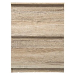 Chevet 2 Tiroirs 38 Cm Dolo Naturel 5five -MaisonChic Magasin commode 2 tiroirs 38 cm naturel 5five 2