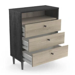 Demeyere Commode 3 Tiroirs Industriel Arty -MaisonChic Magasin commode 3 tiroirs industriel arty 3