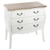 Commode 3 Tiroirs Nat Chrysa Atmosphera -MaisonChic Magasin commode 3 tiroirs nat chrysa atmosphera