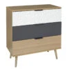Commode 3 Tiroirs Scandinave Sven -MaisonChic Magasin commode 3 tiroirs scandinave sven