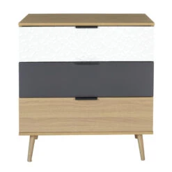 Commode 3 Tiroirs Scandinave Sven -MaisonChic Magasin commode 3 tiroirs scandinave sven 3
