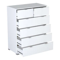 Demeyere Commode 4+2 Tiroirs Blanche Perfect -MaisonChic Magasin commode 42 tiroirs blanche perfect 3