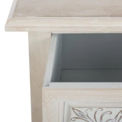 Commode Bois 3 Tiroirs Hina Atmosphera -MaisonChic Magasin commode bois 3 tiroirs hina atmosphera 5