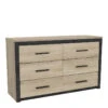 Demeyere Commode Kansas 6 Tiroirs -MaisonChic Magasin commode colorado 6 tiroirs