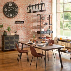 Commode Métal 9 Tiroirs Broc Atmosphera -MaisonChic Magasin commode metal 9 tiroirs zaret atmosphera 4