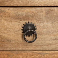 Console 2 Tiroirs Ajmal Bois Massif Manguier Atmosphera -MaisonChic Magasin console 2 tiroirs ajmal bois massif manguier atmosphera 2