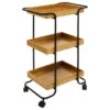 Desserte 3 Niveaux Bambou Et Métal 5Five 1 Desserte 3 Niveaux Bambou Et Métal 5Five -MaisonChic Magasin desserte 3 niveaux bambou et metal 5five