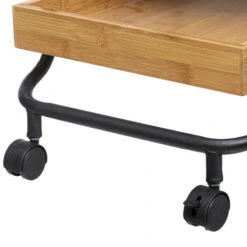 Desserte 3 Niveaux Bambou Et Métal 5Five -MaisonChic Magasin desserte 3 niveaux bambou et metal 5five 2