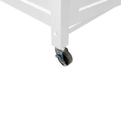 Desserte De Cuisine Blanc Modèle CLAUDE GM Atmosphera 7 Desserte De Cuisine Blanc Modèle CLAUDE GM Atmosphera -MaisonChic Magasin desserte de cuisine blanc modele claude gm 2