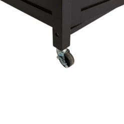 Desserte De Cuisine Noire Modèle CLAUDE GM Atmosphera -MaisonChic Magasin desserte de cuisine noire modele claude gm 2