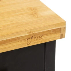 Desserte En Bambou Et Métal Nera 5five -MaisonChic Magasin desserte en bambou et metal nera 5five 7