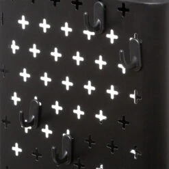 Desserte Métal Noir Roulettes 52 Cm 5five -MaisonChic Magasin desserte metal noir roulettes 52 cm 5five 3