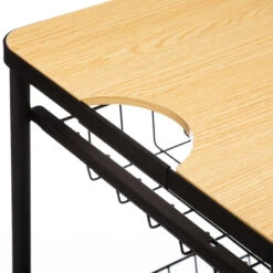 Desserte Paniers Métal Et Planche Amovible 5Five 7 Desserte Paniers Métal Et Planche Amovible 5Five -MaisonChic Magasin desserte paniers metal et planche amovible 5five 1