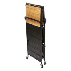 Desserte Pliable Métal Et Bois 5Five -MaisonChic Magasin desserte pliable metal et bois 5five 5