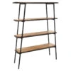 Etagère 4 Niveaux Kalida Bois Massif Atmosphera -MaisonChic Magasin etagere 4 niveaux kalida bois massif atmosphera