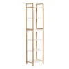 Etagère 6 Niveaux H180 Cm Bambou Nuovo