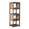Etagère De Salle De Bain 5 Niveaux H108 Cm En Acacia -MaisonChic Magasin etagere de salle de bain 5 niveaux en acacia